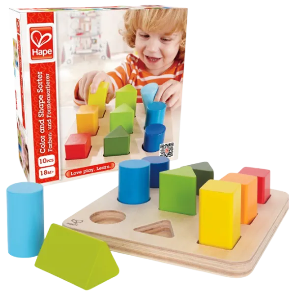 Интерактивная игрушка Hape Color and Shape E0426 1+ / Разноцветный photo 3 Интерактивная игрушка Hape Color and Shape E0426 1+ / Разноцветный photo 3