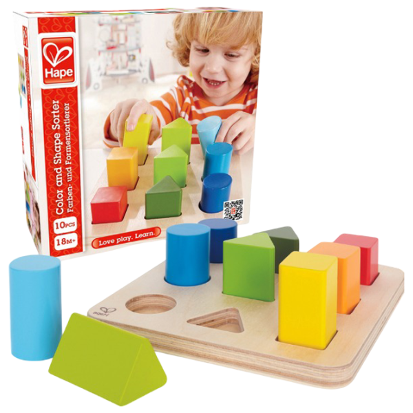 Интерактивная игрушка Hape Color and Shape E0426 1+ / Разноцветный photo 3 Интерактивная игрушка Hape Color and Shape E0426 1+ / Разноцветный photo 3