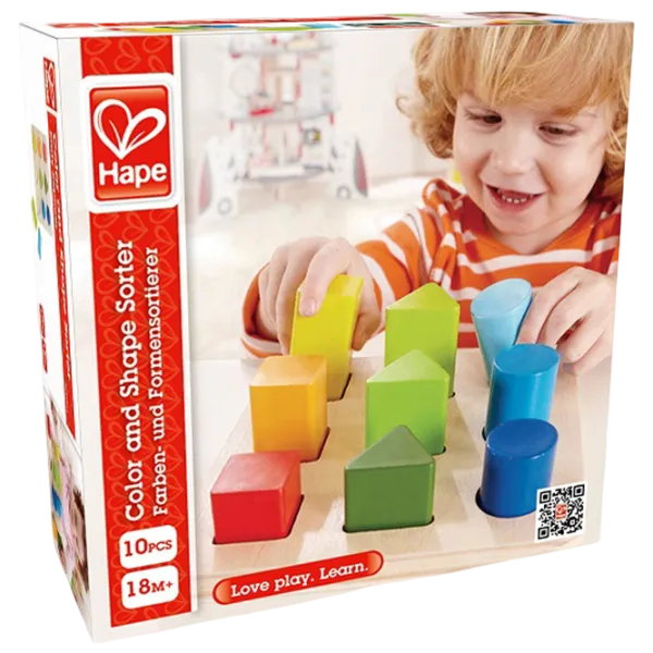Интерактивная игрушка Hape Color and Shape E0426 1+ / Разноцветный photo 7 Интерактивная игрушка Hape Color and Shape E0426 1+ / Разноцветный photo 7