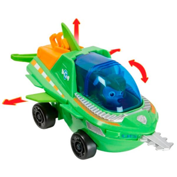 Mașină Spin Master Rocky's Sawfish Vehicle 6066142  / / Black Green photo 5 Mașină Spin Master Rocky's Sawfish Vehicle 6066142  / / Black Green photo 5