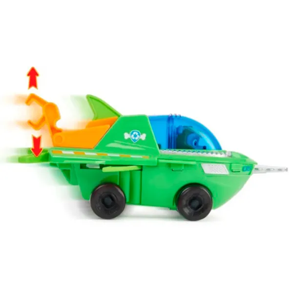 Mașină Spin Master Rocky's Sawfish Vehicle 6066142  / / Black Green photo 6 Mașină Spin Master Rocky's Sawfish Vehicle 6066142  / / Black Green photo 6