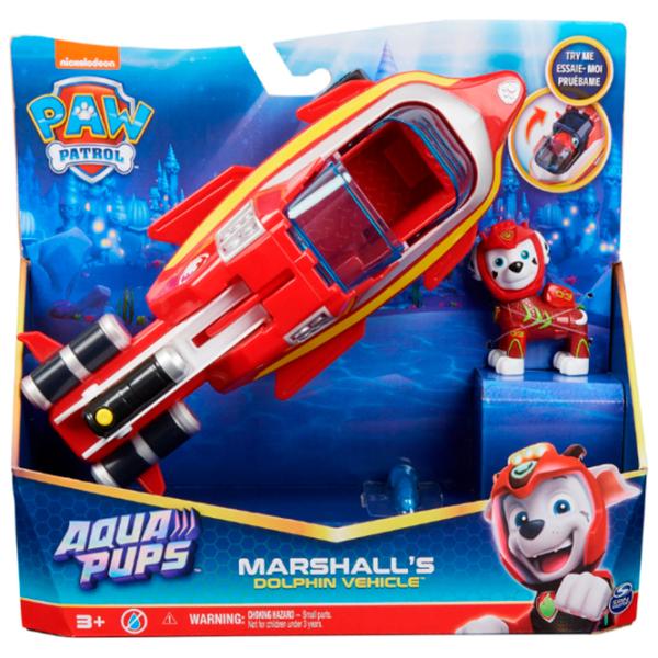 Mașină Spin Master Marshall Dolphin Vehicle 6066139  / / Yellow Red photo 4 Mașină Spin Master Marshall Dolphin Vehicle 6066139  / / Yellow Red photo 4