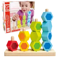 Jucărie interactivă Hape Counting Stacker E0504 1+ / Multicolor photo 2
