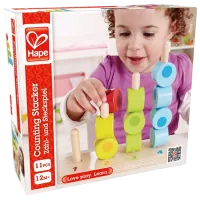 Jucărie interactivă Hape Counting Stacker E0504 1+ / Multicolor photo 6