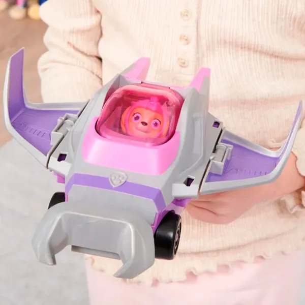 Mașină Spin Master Skye's Manta Ray Vehicle 6066141  / / Pink Gray photo 6