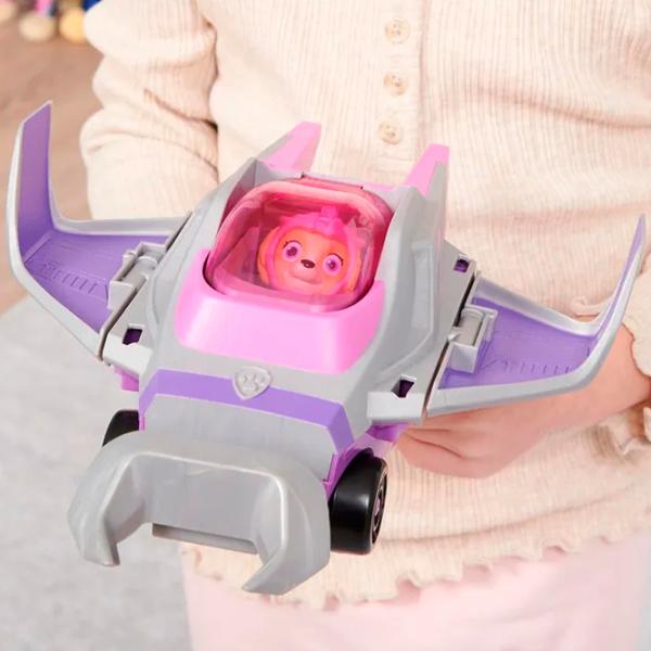 Mașină Spin Master Skye's Manta Ray Vehicle 6066141  / / Pink Gray photo 6