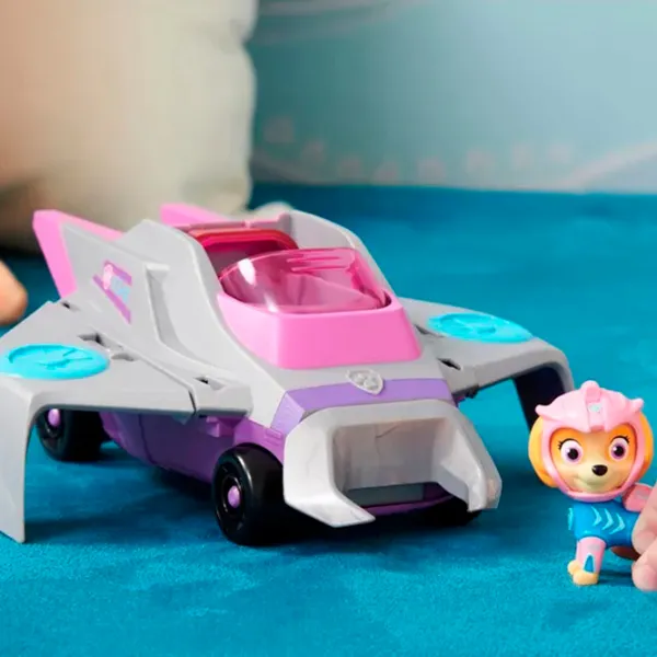 Mașină Spin Master Skye's Manta Ray Vehicle 6066141  / / Pink Gray photo 7