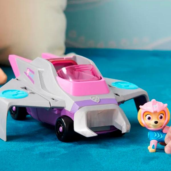 Mașină Spin Master Skye's Manta Ray Vehicle 6066141  / / Pink Gray photo 7