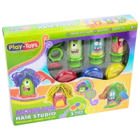 Set de plastilină Play Toys Monstrul cu păr Multicolor / 3+ photo 4