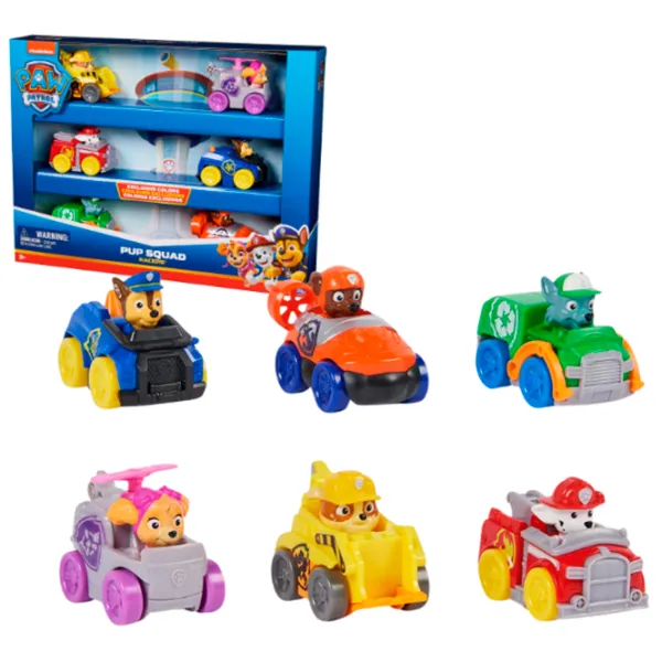 Set de mașini Spin Master PupSquad Racers 6070070  / / Black Multicolor photo 4
