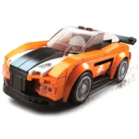 Конструктор Sluban Bobcat Автомобиль/ Оранжевый photo 2