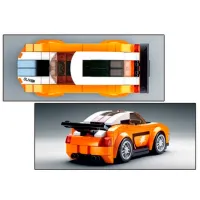 Конструктор Sluban Bobcat Автомобиль/ Оранжевый photo 3
