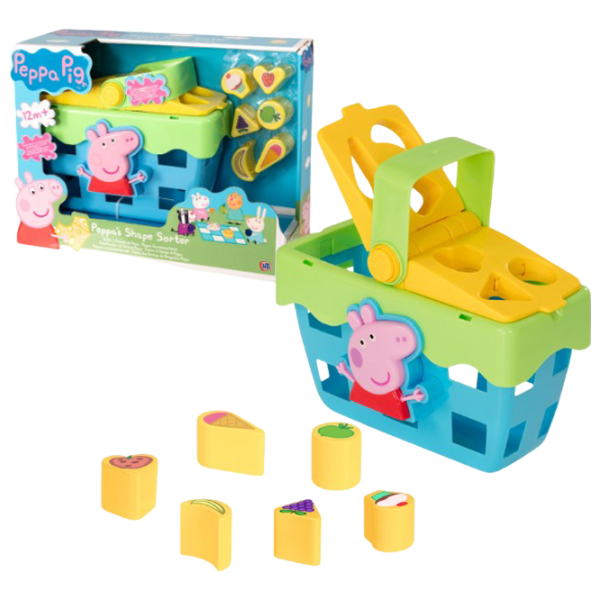 Jucărie interactivă HTI Peppa's Shape Sorter 1684722 1+ / Blue photo 2
