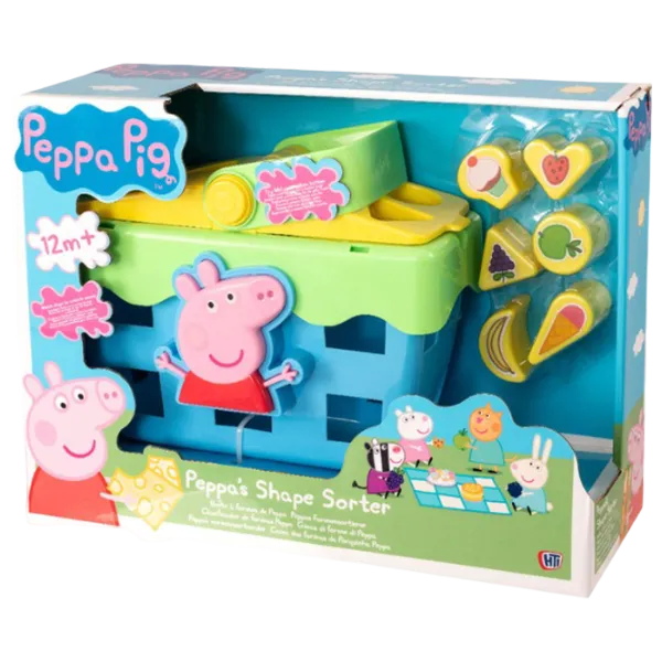 Jucărie interactivă HTI Peppa's Shape Sorter 1684722 1+ / Blue photo 3
