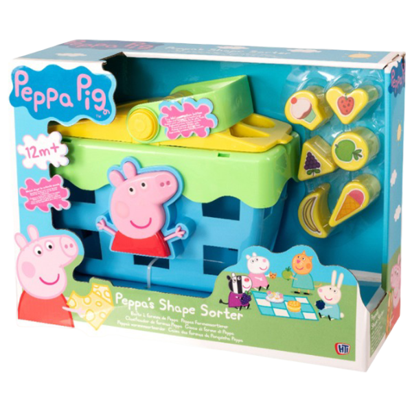 Jucărie interactivă HTI Peppa's Shape Sorter 1684722 1+ / Blue photo 3