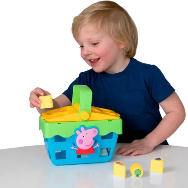 Jucărie interactivă HTI Peppa's Shape Sorter 1684722 1+ / Blue photo 4