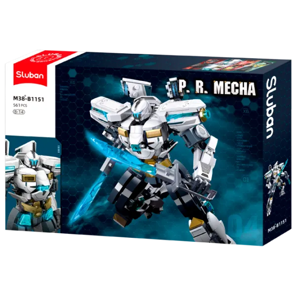 Конструктор Sluban Ice Guardian Робот/ Белый photo 1 Конструктор Sluban Ice Guardian Робот/ Белый photo 1