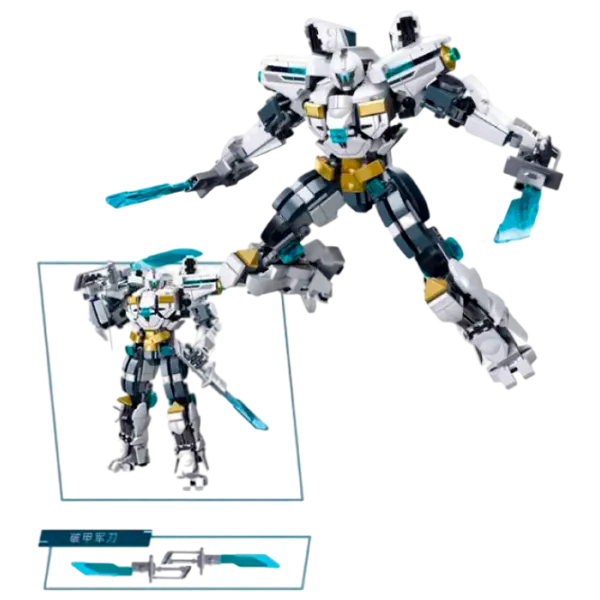 Конструктор Sluban Ice Guardian Робот/ Белый photo 4 Конструктор Sluban Ice Guardian Робот/ Белый photo 4