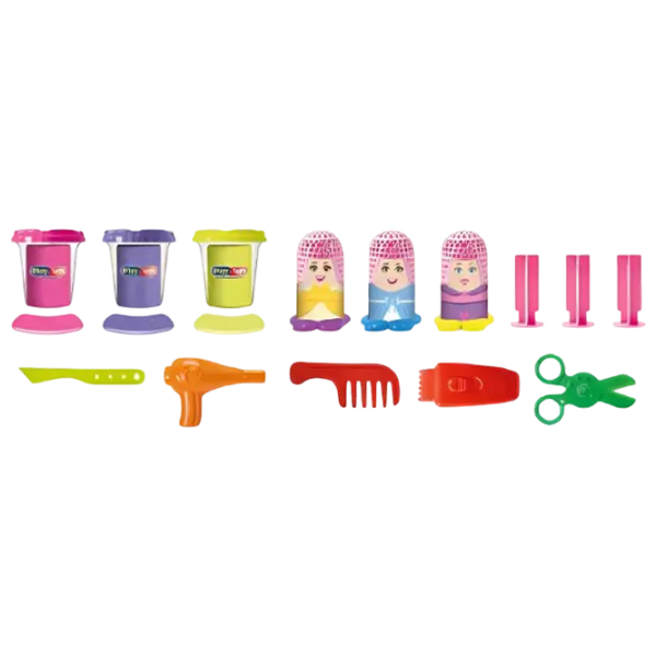 Set de plastilină Play Toys Prințesa cu păr strălucitor Multicolor / 3+ photo 2