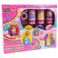 Set de plastilină Play Toys Prințesa cu păr strălucitor Multicolor / 3+ photo 5