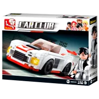 Constructor Sluban Knight Mașină/ White