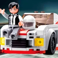 Конструктор Sluban Knight Автомобиль/ Белый photo 6