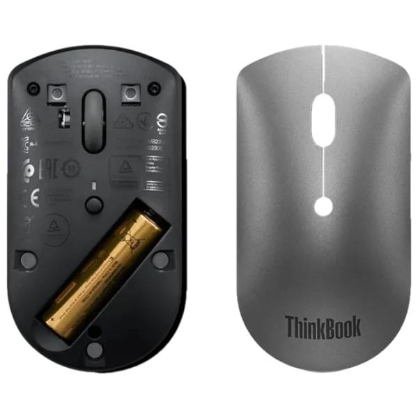 Mouse Lenovo ThinkBook Silent Gray photo 4