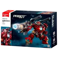 Constructor Sluban Anti-Hulk Robot/ Red