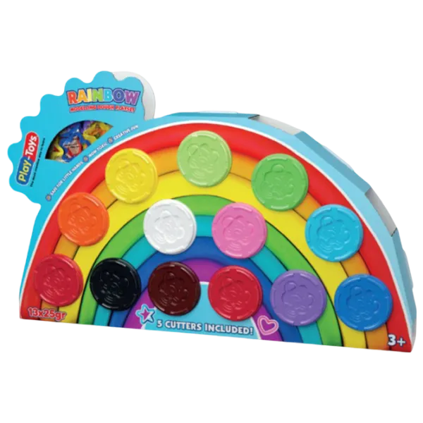 Set de plastilină Play Toys Rainbow Multicolor / 3+ photo 1