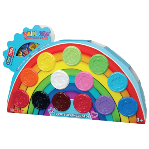 Set de plastilină Play Toys Rainbow Multicolor / 3+ photo 1