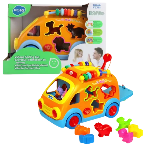 Jucărie interactivă Hola Toys H-988  1+ / Orange photo 2 Jucărie interactivă Hola Toys H-988  1+ / Orange photo 2