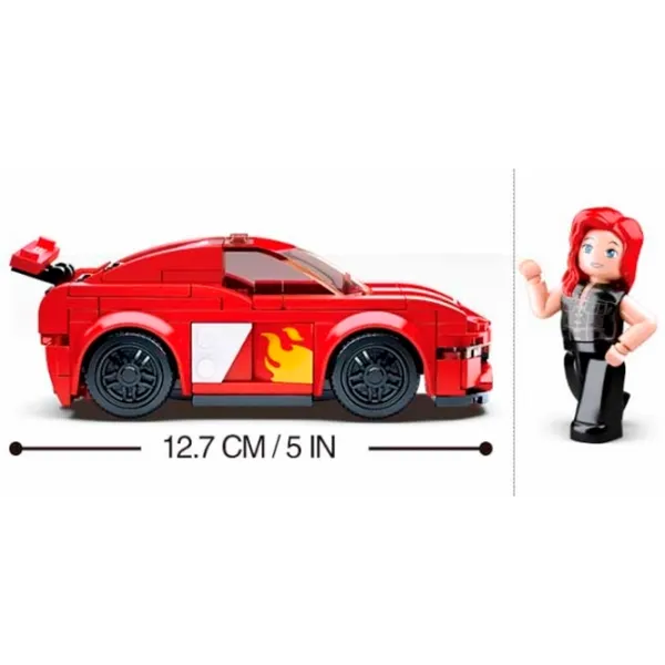 Constructor Sluban The bird Mașină/ Red photo 4