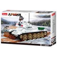 Constructor Sluban T-34/85 Tanc/ White