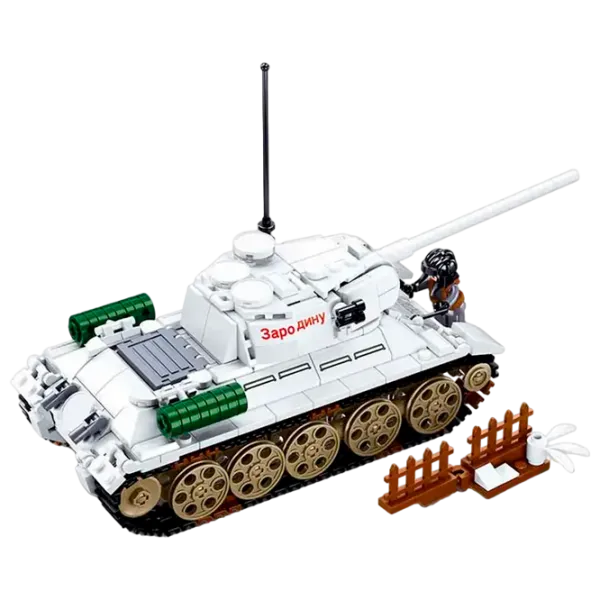 Конструктор Sluban T-34/85 Танк/ Белый photo 2 Конструктор Sluban T-34/85 Танк/ Белый photo 2