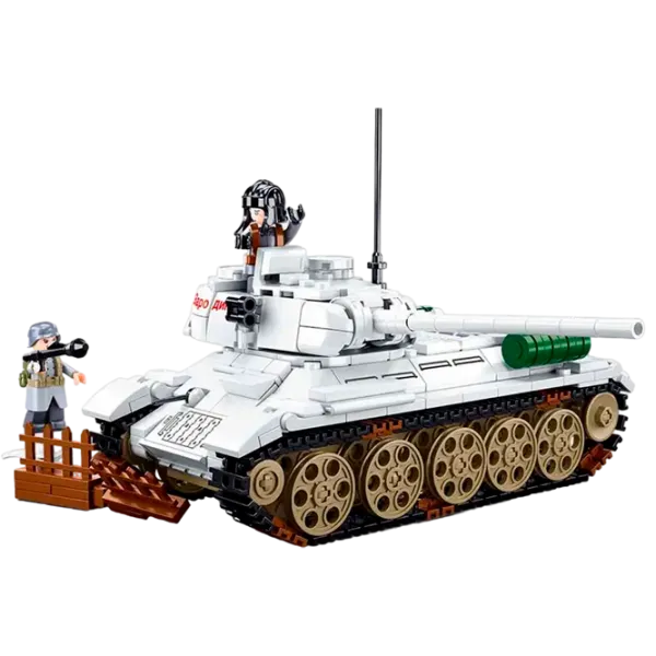 Конструктор Sluban T-34/85 Танк/ Белый photo 3 Конструктор Sluban T-34/85 Танк/ Белый photo 3