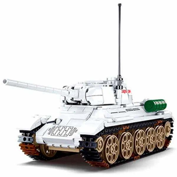 Конструктор Sluban T-34/85 Танк/ Белый photo 5 Конструктор Sluban T-34/85 Танк/ Белый photo 5
