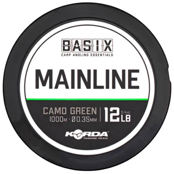 Fir pentru pescuit Korda Basix Main Line 1000 m / 5.4 kg photo 1