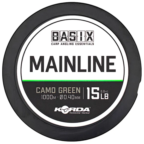 Fir pentru pescuit Korda Basix Main Line 1000 m / 6.8 kg photo 1