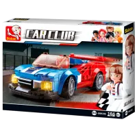 Constructor Sluban Butterfly Mașină/ Blue