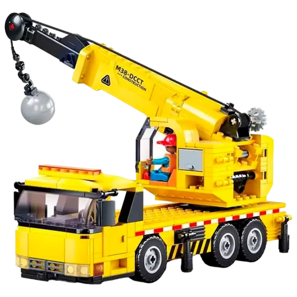 Конструктор Sluban Crane truck Транспорт/ Желтый photo 3