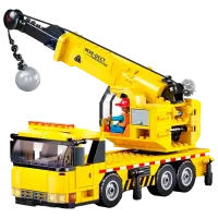 Конструктор Sluban Crane truck Транспорт/ Желтый photo 3
