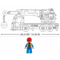 Конструктор Sluban Crane truck Транспорт/ Желтый photo 4