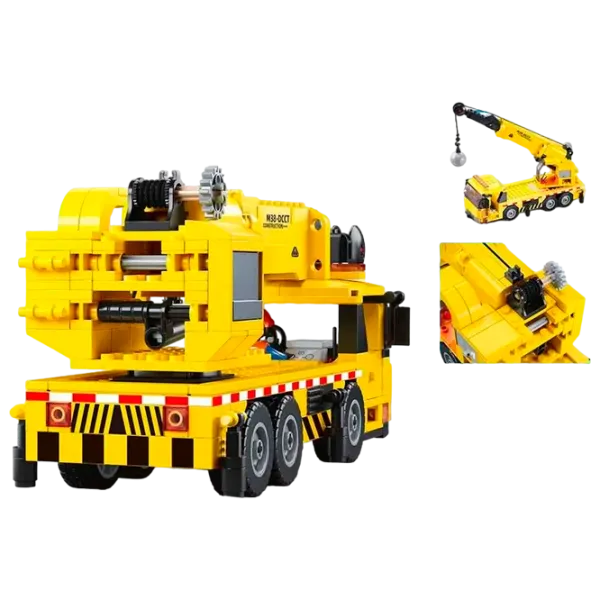 Конструктор Sluban Crane truck Транспорт/ Желтый photo 5