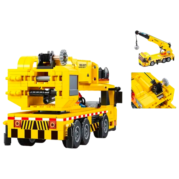 Конструктор Sluban Crane truck Транспорт/ Желтый photo 5