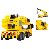 Конструктор Sluban Crane truck Транспорт/ Желтый photo 5