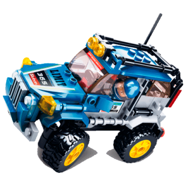 Constructor Sluban SUV Mașină/ Blue photo 2