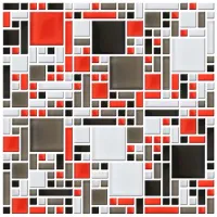 Мозайка Midas A-MGL08-XX-001 Разноцветный / Стекло