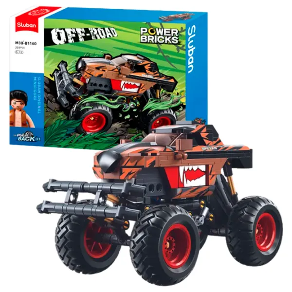 Constructor Sluban Off-Road Transport/ Brown photo 4 Constructor Sluban Off-Road Transport/ Brown photo 4