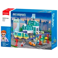 Constructor Sluban Central Train Station Clasic/ White