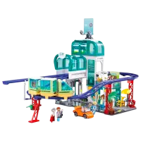Constructor Sluban Central Train Station Clasic/ White photo 2